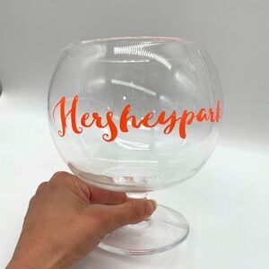 Hershey Park Souvenir Ice Cream Sundae Fish Bowl Cocktail Glass